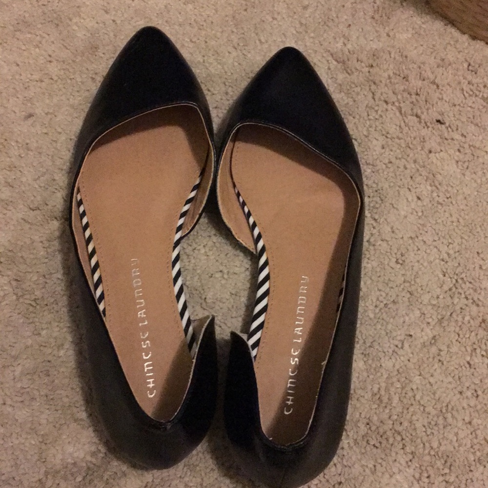 Black flats